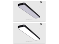 Lampă tavan suspendată LED Finea 90W (OK) - Negru - Alb neutru (4500K)