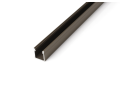 Profil de aluminiu Y pentru benzile LED - Inox - 1m