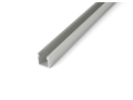 Profil de aluminiu Y pentru benzile LED - Argintiu brut - 1m