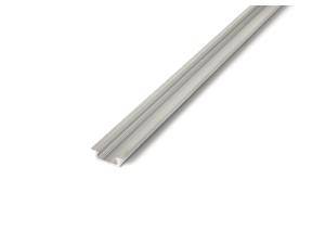 Profil din aluminiu Z pentru benzi LED - Argintiu brut - 1m