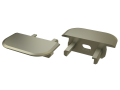 Obturator pentru profil Z cu capac Basic cu orificiu - Inox