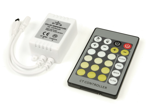 Controler infraroșu (IR) IR-MW-24 pentru benzi LED Multiwhite