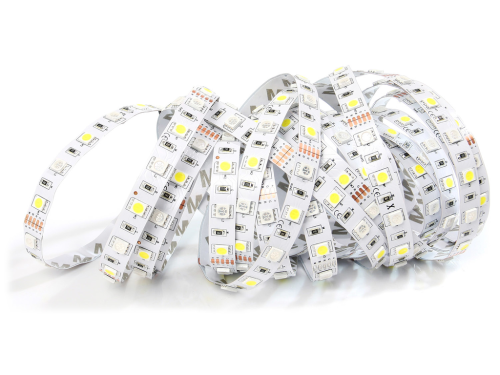 Bandă LED 12V | 5050 | 300LED | 5m | IP20 | RGB+W (Alb rece)