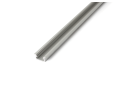 Profil de aluminiu B pentru benzile LED - Argintiu anodizat - 2m