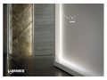 Profil de aluminiu G pentru benzile LED - Negru - 1m
