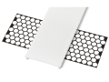 Capac Wide PVC Lăptos pentru profil de aluminiu - 1m
