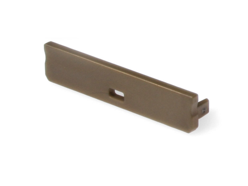 Obturator pentru profil Solis cu orificiu - Inox