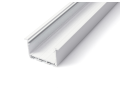 Profil de aluminiu Inso pentru benzile LED - Alb - 2m