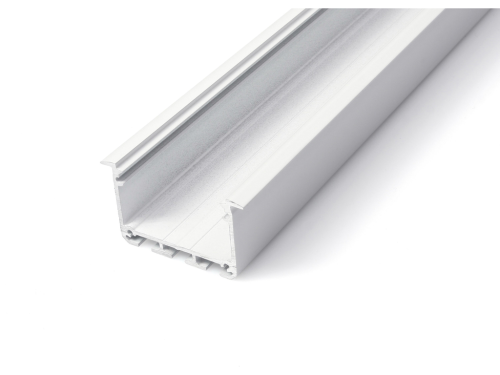 Profil de aluminiu Inso pentru benzile LED - Alb - 2m