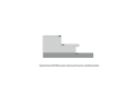 Profil de aluminiu Terra pentru benzile LED - Alb - 2m