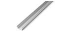 Profil de aluminiu Terra pentru benzile LED - Argintiu anodizat - 1m