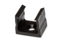 Suport de montare pentru profil A cu capac High - Negru