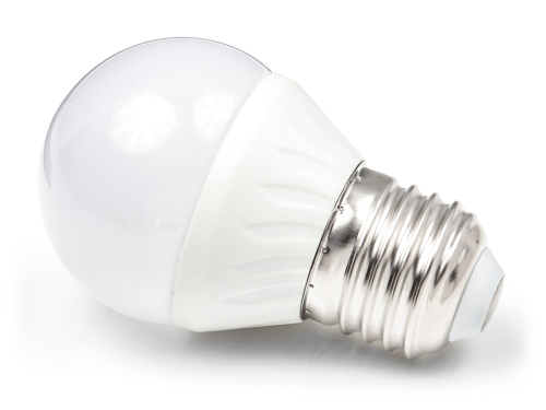 Bec LED E27 8W - Alb rece (6000K)