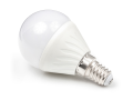 Bec LED E14 8W G45 - Alb cald (3000K)