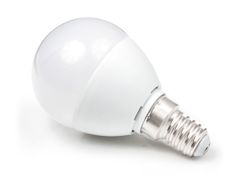 Bec LED E14 6W G45 - Alb neutru (4500K)