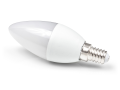 Bec LED E14 6W C37 - Alb neutru (4500K)