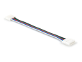 Conector CN-28: bandă LED 12 mm RGBW 2x cleme cu cablu