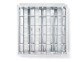 Set: 1x Corp de iluminat cu rastru încastrat 4x60cm + 4x Tub LED 9W - Alb neutru (4500K)
