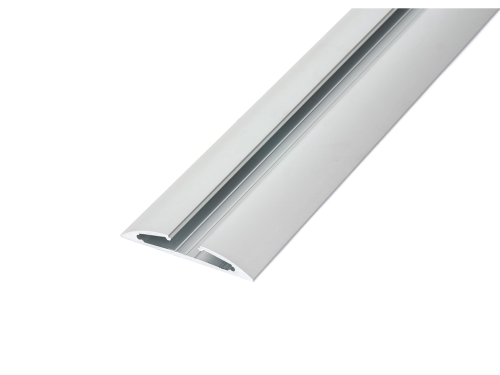 Profil de aluminiu Reto pentru benzile LED - Argintiu anodizat - 1m