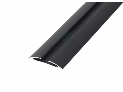 Profil de aluminiu Reto pentru benzile LED - Negru - 1m