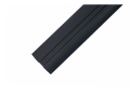 Profil de aluminiu Reto pentru benzile LED - Negru - 1m