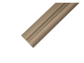 Profil de aluminiu Reto pentru benzile LED - Inox - 1m