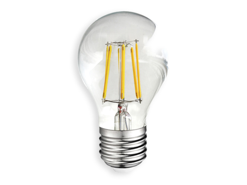 Bec LED E27 7.5W Filament - Alb cald (3000K)
