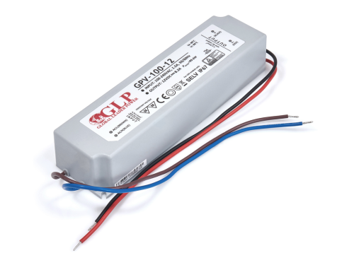 Sursă de alimentare GLP 12V 100W 8.3A IP67 - 5 ani garanție