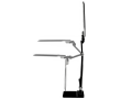 Lampa de birou pentru desenator LED 9W STL012 - Neagră - Multialb (3000-6000K)