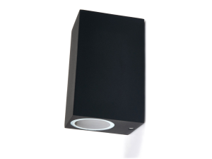 Lampă de fațadă - aplică de grădina - corp de iluminat exterior GU10 LED Lidia Duo - Negru