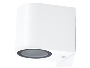 Lampă de fațadă - aplică de grădina - corp de iluminat exterior GU10 LED Luna - Alb