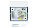 Lampă de fațadă - aplică de grădina - corp de iluminat exterior GU10 LED Luna - Alb