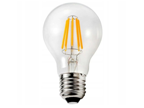 Bec LED E27 8W Filament - Alb cald (3000K)