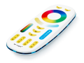 Mi-Light MiBoxer FUT092 telecomandă LED 4 zone RGB+CCT 2.4 GHz albă
