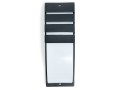 Lampă de fațadă - aplică de grădina - corp de iluminat exterior E27 LED Stretto - Negru