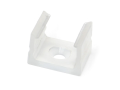 Suport de montare pentru profil D cu capac High - Transparent