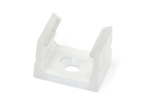 Suport de montare pentru profil D cu capac High - Transparent