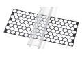 Capac High PMMA Transparent pentru profil de aluminiu - 2m