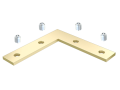 Conector unghi 90° pentru profiluri arhitecturale