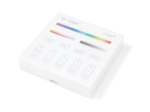 Mi-Light MiBoxer B4 panou tactil 4 zone RGB+CCT 2.4 GHz alb
