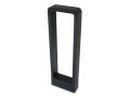Lampadar grădină LED Rio 8W 50cm – Negru - Alb neutru (4500K)