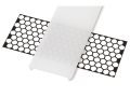 Capac Wide PMMA Frosted Lăptos pentru profil de aluminiu - 2m