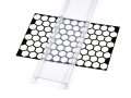 Capac Double PMMA Transparent pentru profil de aluminiu - 1m
