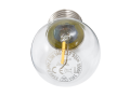 Set: Ghirlandă grădină 10m 20xE27 + 20x Bec cu LED E27 1.3W filament