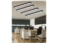 Lampă tavan suspendată LED Ena (KW) 50W - Negru - Alb neutru (4500K)