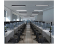 Lampă tavan suspendată LED Enea (OK) 50W - Negru - Alb neutru (4500K)