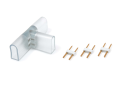 Conector pentru benzi LED Neon 24V/230V 8x16mm Colț tip: T