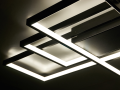 Lampă de tavan - perete LED Ret "L" 130W - Alb - 3 în 1 (3000-6000K) Multialb