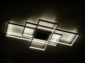 Lampă de tavan - perete LED Ret "L" 130W - Alb - 3 în 1 (3000-6000K) Multialb