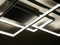 Lampă de tavan - perete LED Ret "L" 130W - Alb - 3 în 1 (3000-6000K) Multialb